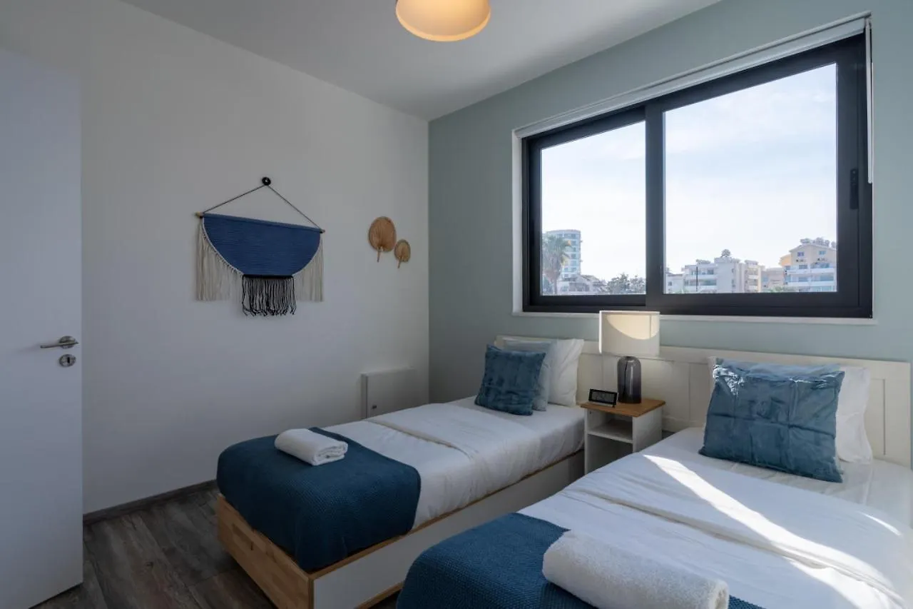 Marble 2-Bedroom Apartment In Larnaca